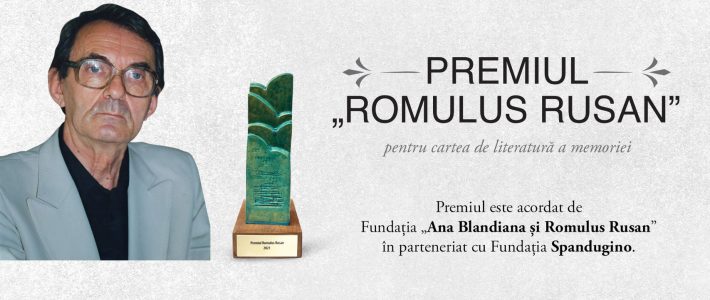Ceremonia de decernare a premiului Romulus Rusan pentru cartea de literatură a memoriei