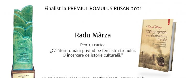 Radu Mârza – finalist – premiul Romulus Rusan 2021